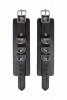 Anonymo handcuffs, PU leather, black